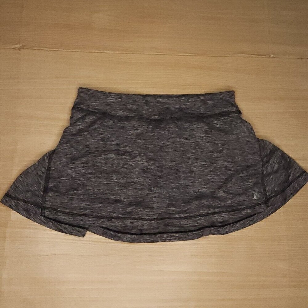 Xersion Girl's Quick-dri Grey Athletic Skirt 10-12